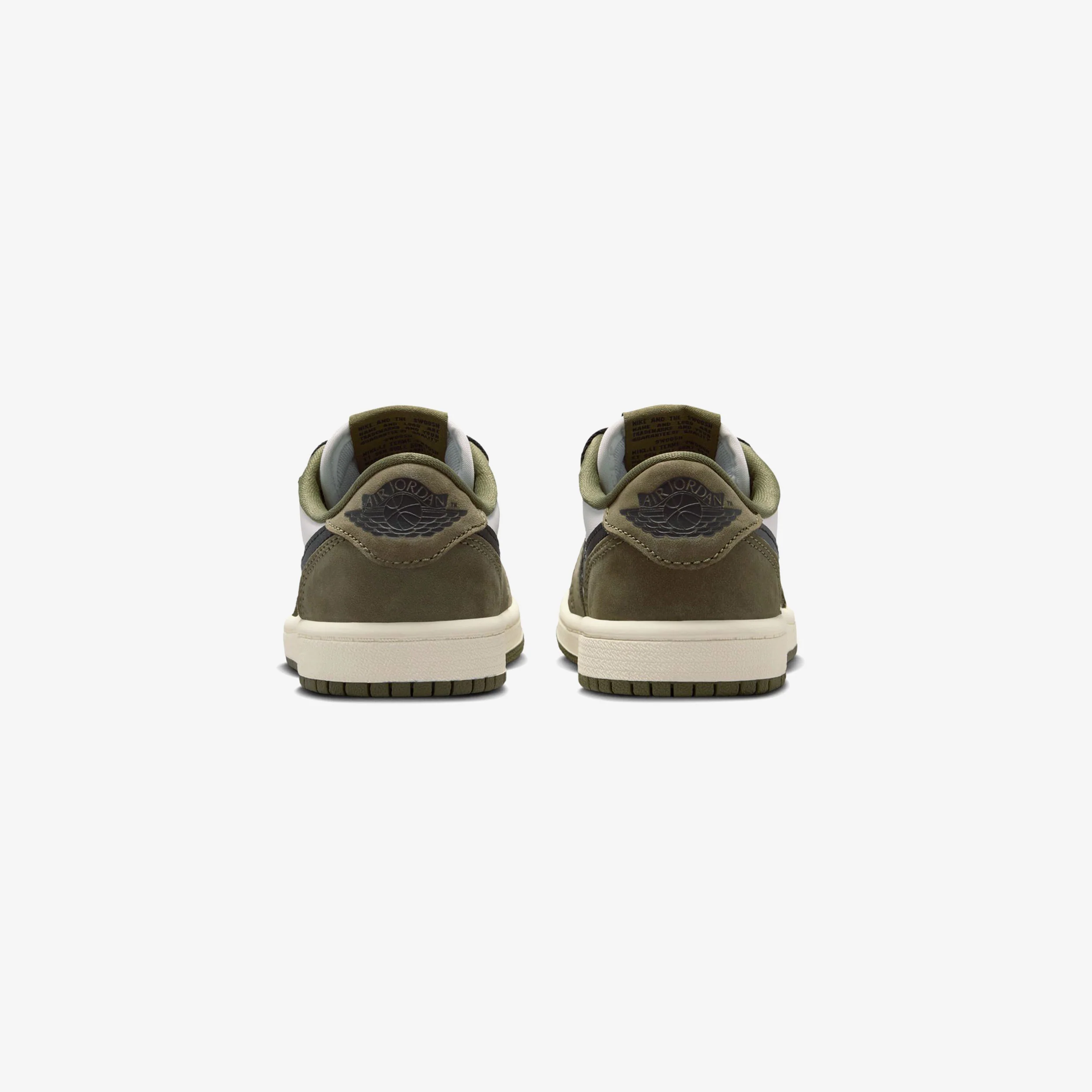Jordan 1 Retro Low OG "Medium Olive" Little Kids (PS) - Image 4