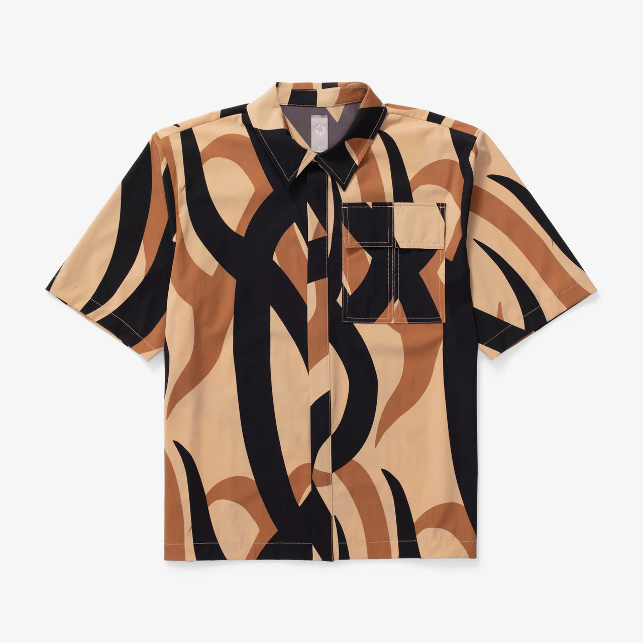 Strange Jungle Camo Multi Pocket Shirt