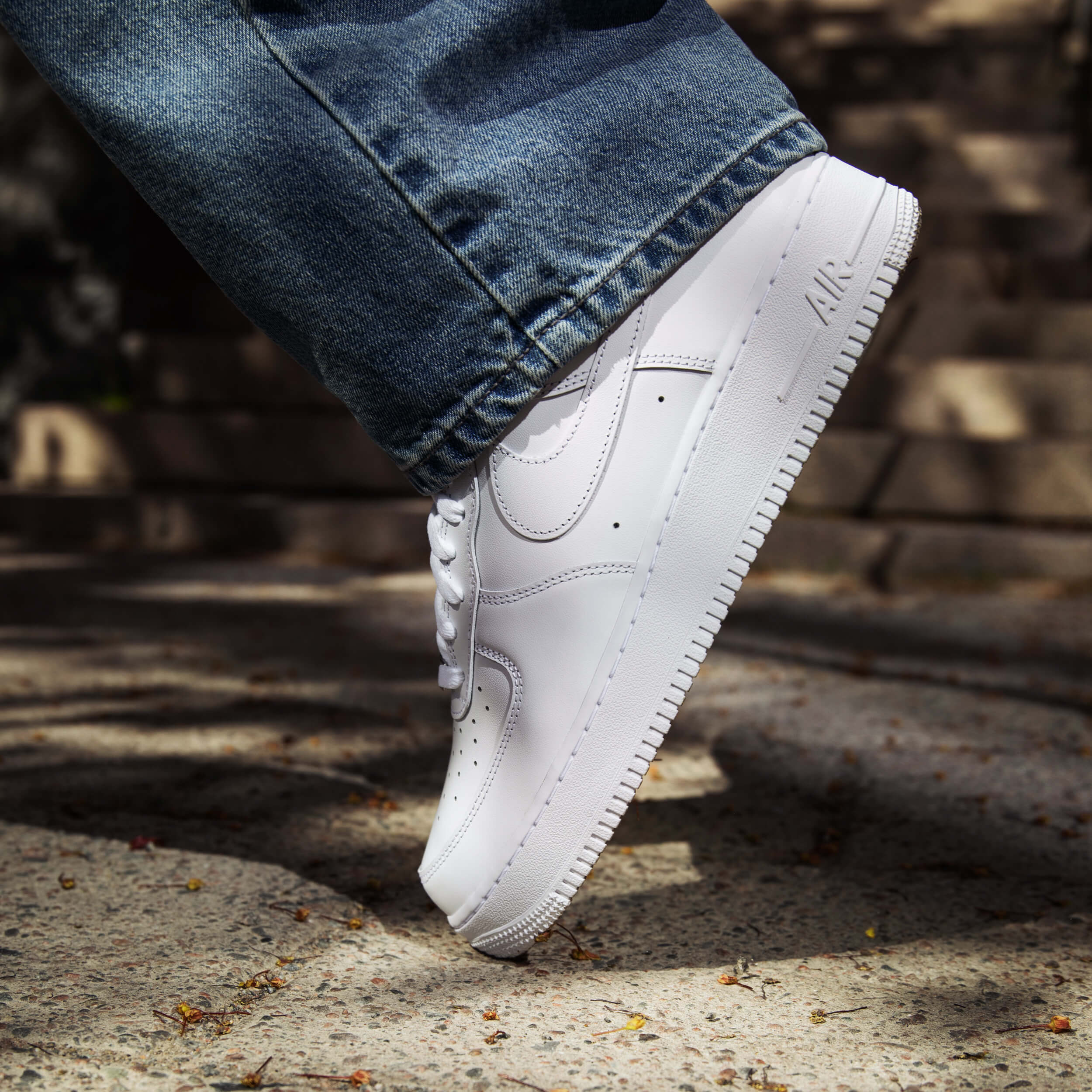 Air Force 1 '07 "Triple White" - Image 7