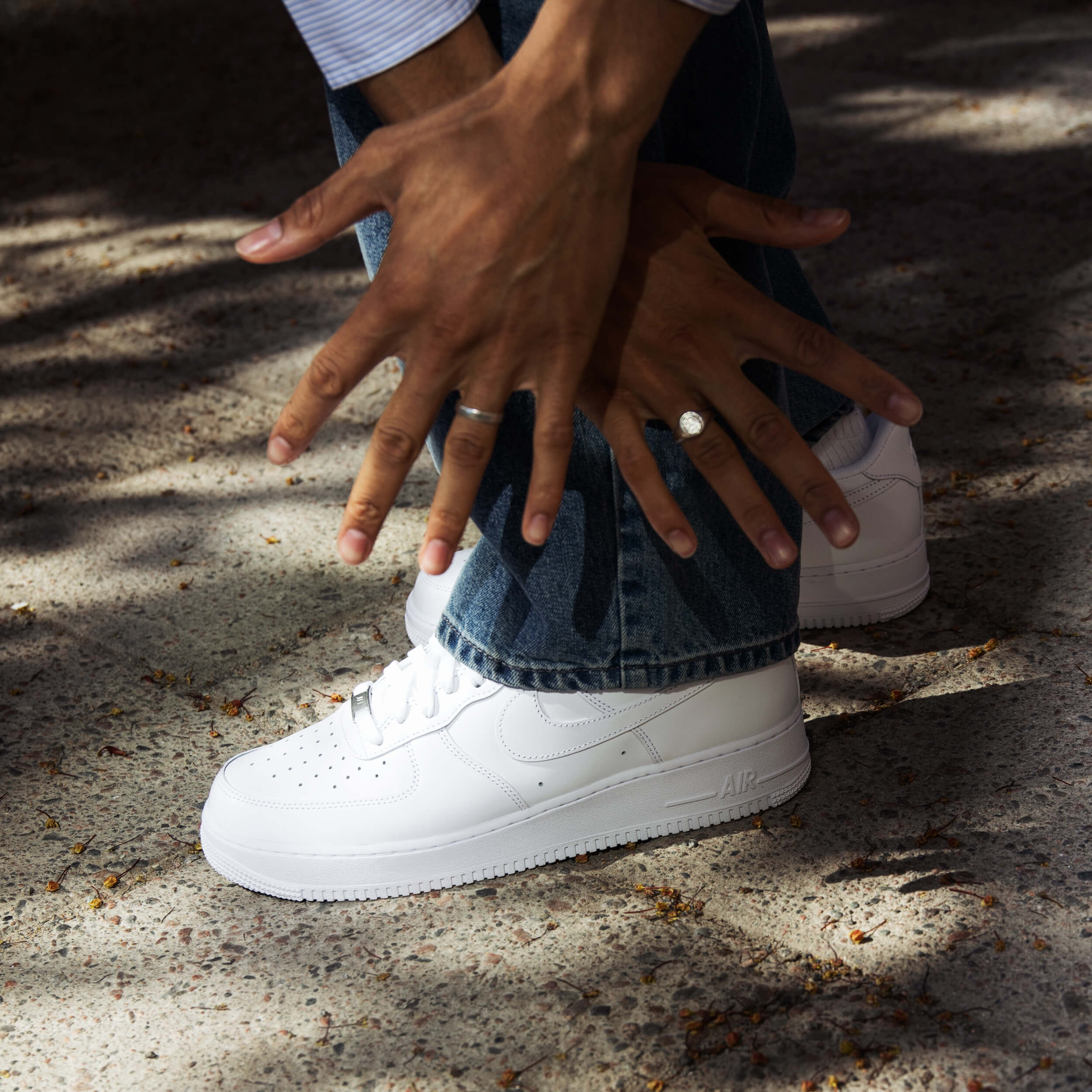 Air Force 1 '07 "Triple White" - Image 9