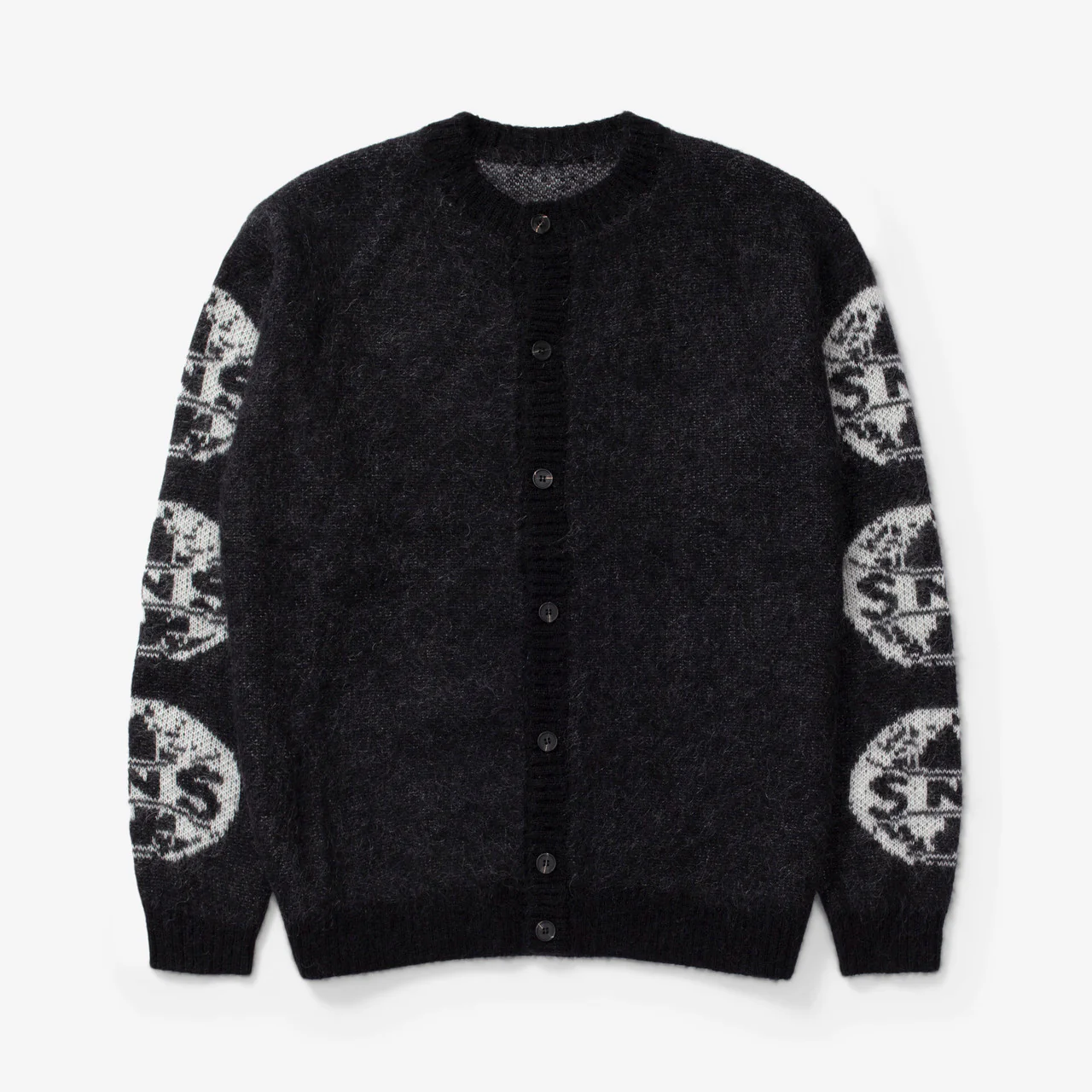 Mohair Knit Cardigan